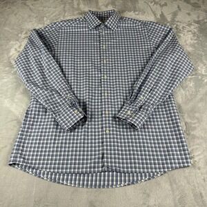 Eton Contemporary York Dress Shirt Mens 46‎ 18 XXL Business Professional Preppy